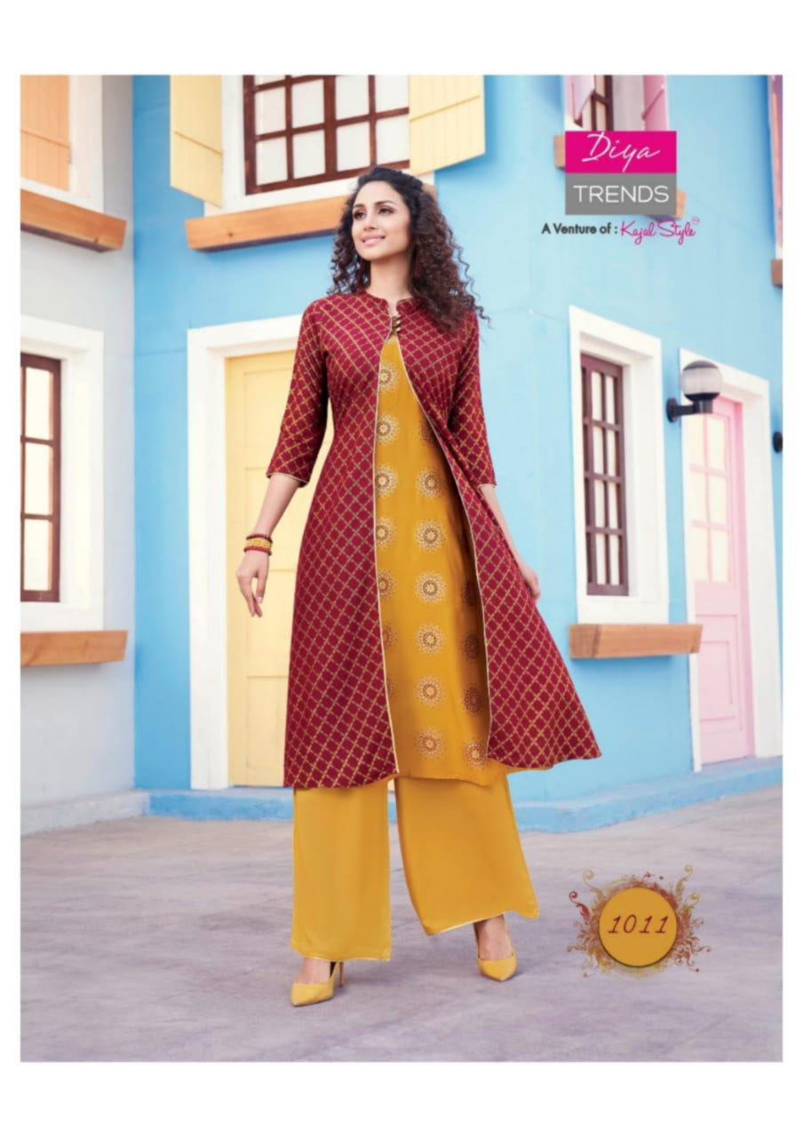 Diya Scarlett Vol-1 Shrug Kurti Manufacturer Diya Scarlett Vol-1 Shrug Kurti Manufacturer